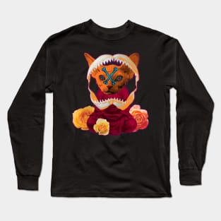 BHUDDA CAT Long Sleeve T-Shirt